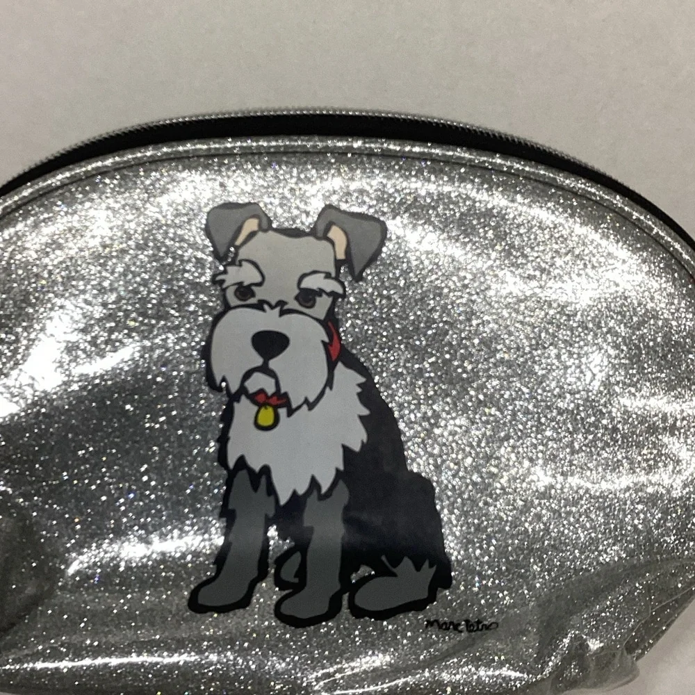 Silver Dog Print Pet Pouch Marc Tetro